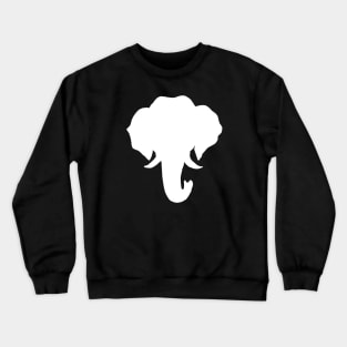 White Elephant Silhouette Crewneck Sweatshirt